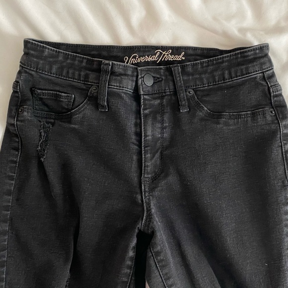 Black High Rise Jeggings - Picture 2 of 5